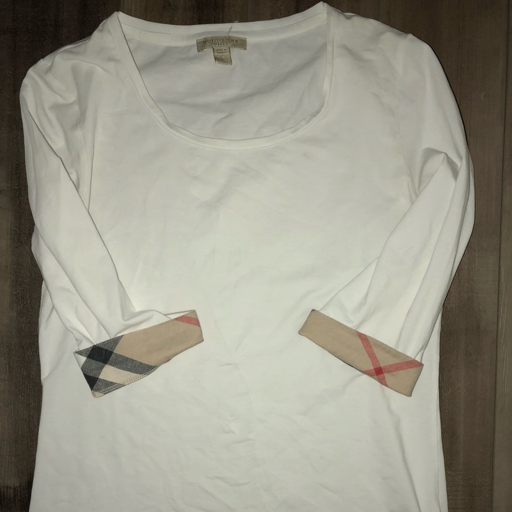 Authentic Burberry 3 quarter sleeve